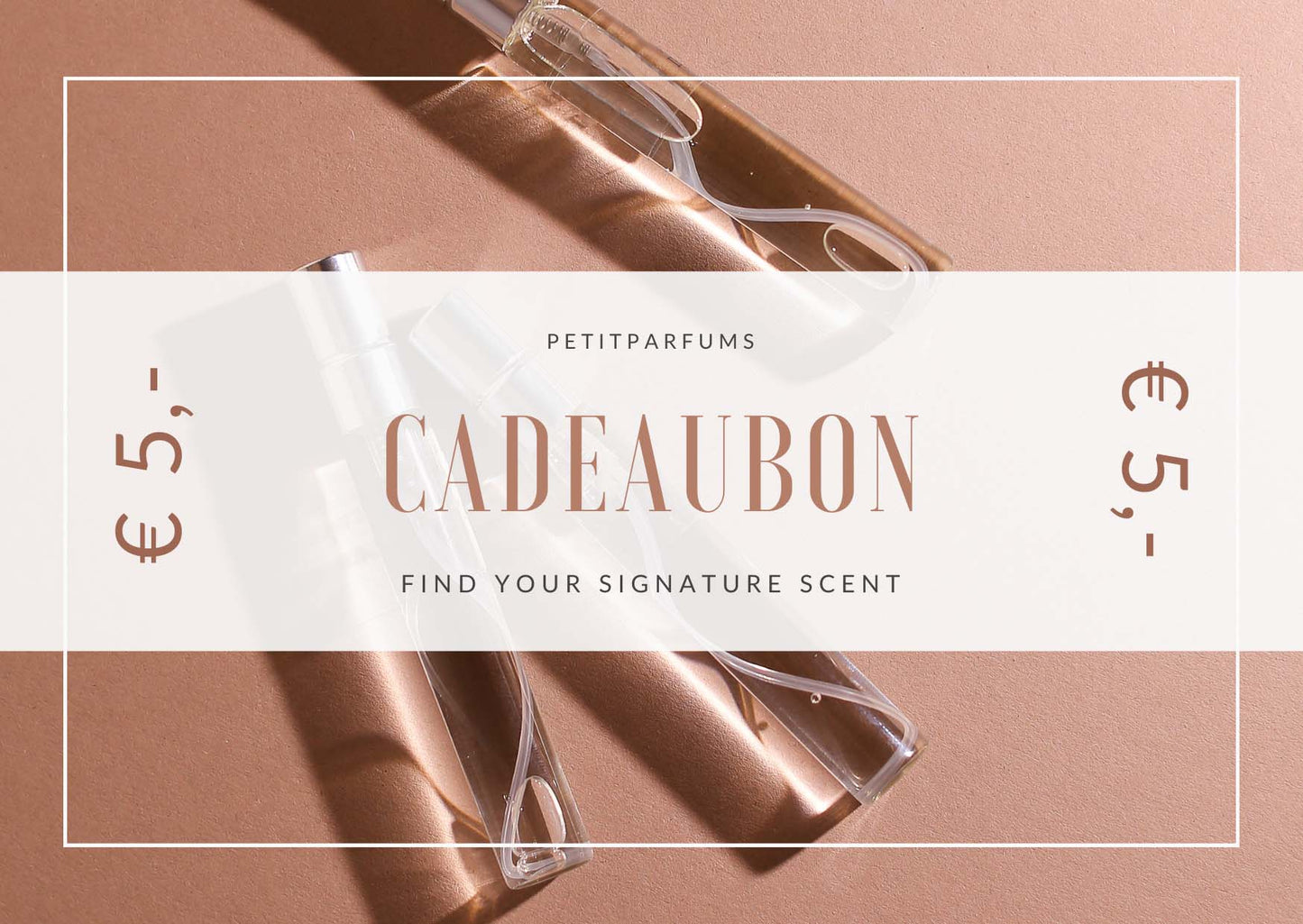 PetitParfums Cadeaubon €5,-