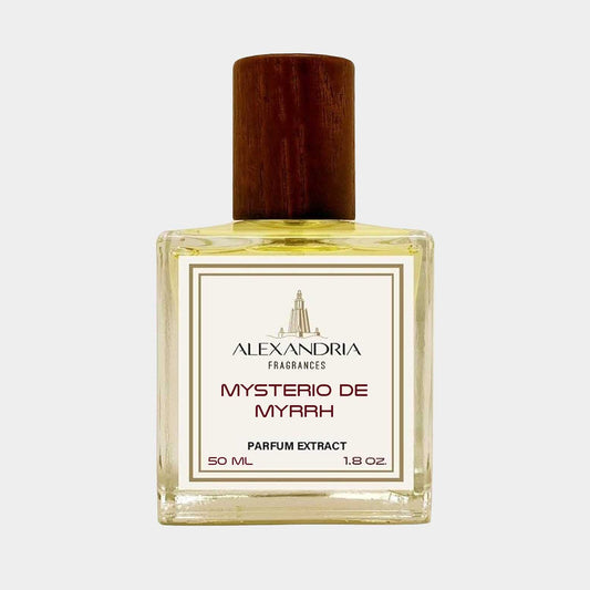 De parfum Alexandria Mysterio de Myrrh.