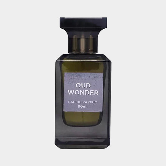 De parfum Fragrance World Oud Wonder.